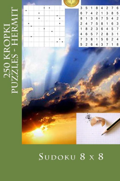 Sudoku 8 X 8 - 250 Kropki Puzzles - Hermit : Fantastic Sudoku For Your Holiday