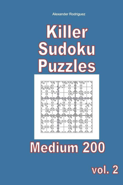 Killer Sudoku Puzzles - Medium 200 vol. 2