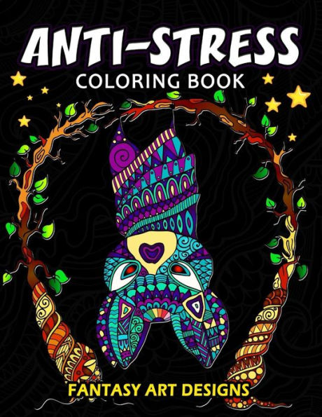 Anti-Stress Coloring Book for Adults: Cute Coloring Book Easy, Fun, Beautiful Coloring Pages