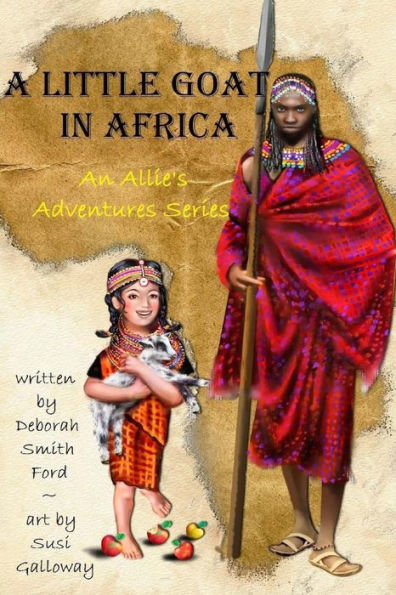 Una cabrita en África: blanco y negro (Las aventuras de Allie)