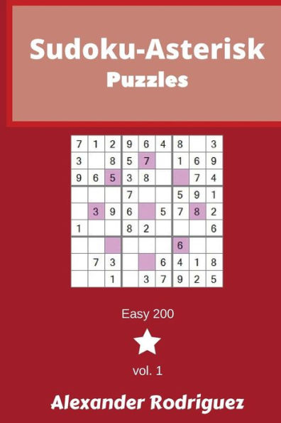 Sudoku-Asterisk Puzzles - Easy 200