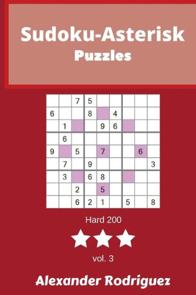 Sudoku-Asterisk Puzzles - Hard 200