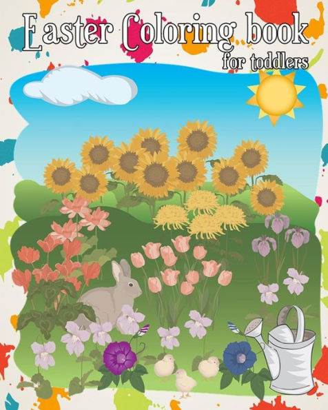 Easter Coloring Book For Toddlers - 9781986521864