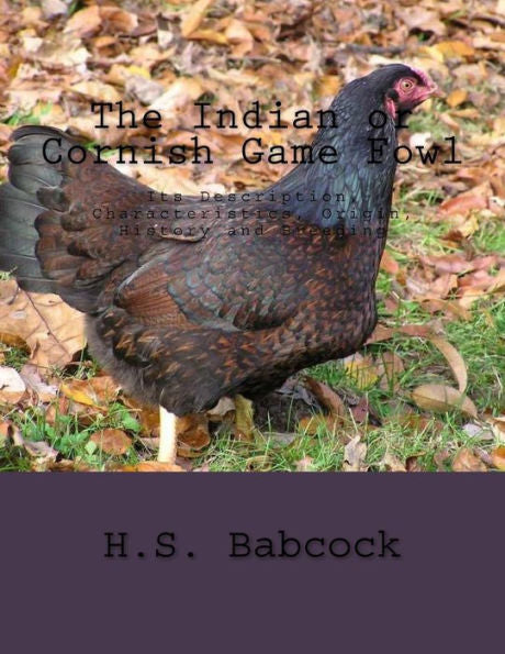 The Indian Or Cornish Game Fowl : Its Description, Characteristics, Origin, History And Breeding