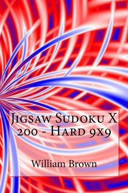 Jigsaw Sudoku X 200 - Hard 9x9