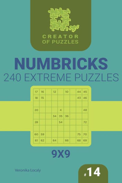 Creator of puzzles - Numbricks 240 Extreme (Volume 14)