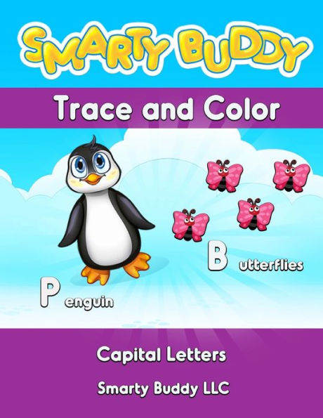 Trace And Color : Capital Letters