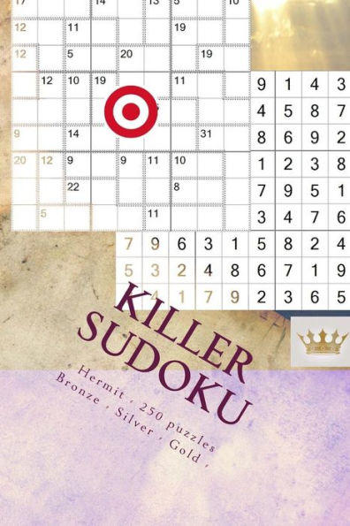 Killer Sudoku - Hermit - 250 puzzles Bronze - Silver - Gold - Vol. 177: 9 x 9 PITSTOP. Enjoy this excellent Sudoku.