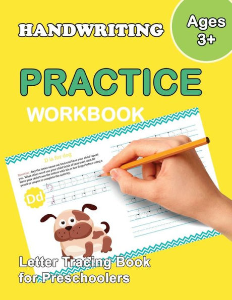 Letter Tracing Book For Preschoolers : Trace Letters Of The Alphabet And Number: Preschool Practice Handwriting Workbook: Pre K, Kindergarten And Kids Ages 3-5 Reading And Writing - 9781987421774