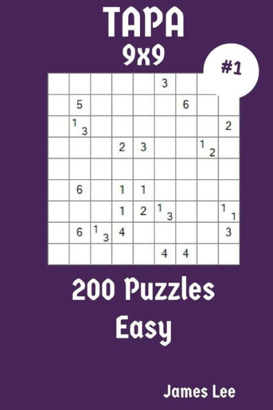 Tapa Puzzles 9X9 - Easy 200