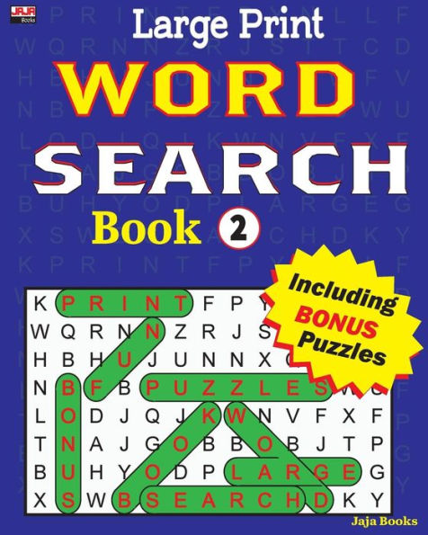 Large Print WORD SEARCH Book (Large Print WORD SEARCH Book: Enjoy hours of entertaining fun of word search and other bonus puzzles.) - 9781987491166