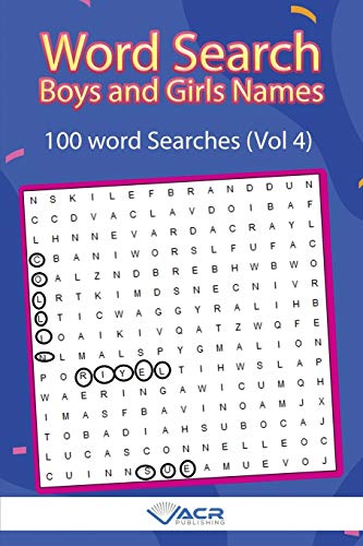 Word Search : Boys and Girls Names