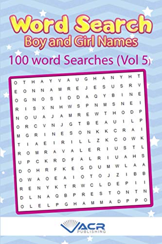 Word Search : Boy and Girl Names