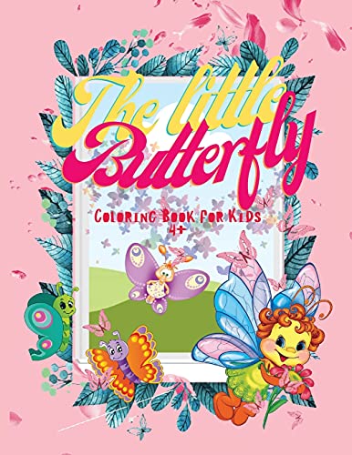 Butterfly Coloring Book For Kids: Simple And Easy Butterflies Coloring Book For Kids, Perfect Gift For Girls And Boys - 9782352575566