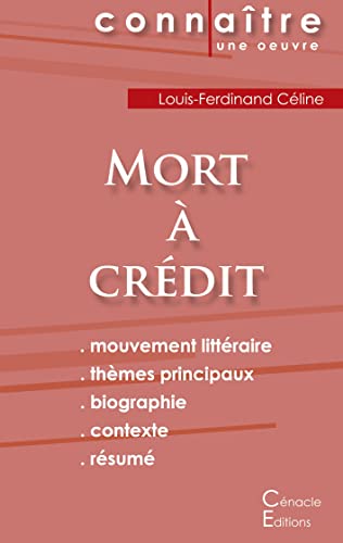 Fiche De Lecture Mort À Crédit