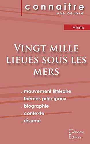 Fiche de lecture Vingt mille lieues sous les mers de Jules Verne (Analyse litt??raire de r??f??rence et r??sum?? complet) (French Edition)