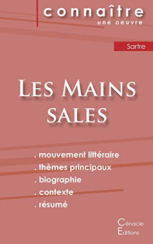 Fiche de lecture Les Mains sales de Jean-Paul Sartre (Analyse litt??raire de r??f??rence et r??sum?? complet) (French Edition)