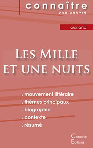 Fiche De Lecture Les Mille Et Une Nuits (Analyse Litt??raire De R??f??rence Et R??sum?? Complet) (French Edition)