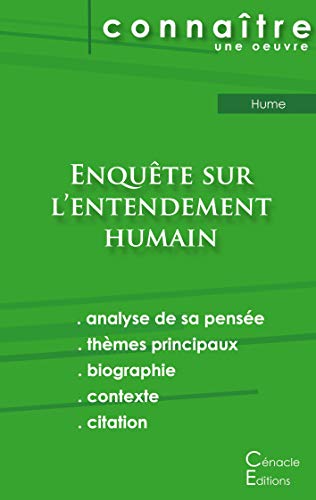 Fiche De Lecture Enquête Sur L'Entendement Humain