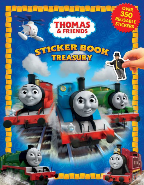 Phidal - Thomas & Friends Sticker Book Treasury - Activity Book Treasury Puzzle Game For Kids Children Toddlers Ages 3 And Up, Holiday Christmas Birthday Gift