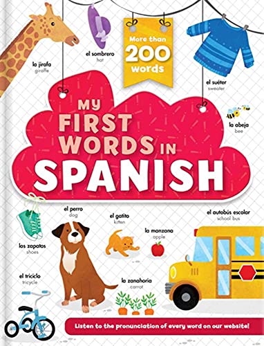 My First Words In Spanish - More Than 200 Words!