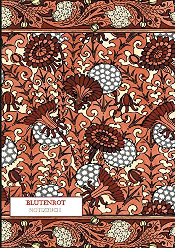 Bl??tenrot Notizbuch (German Edition)