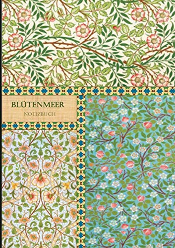 Bl??tenmeer Notizbuch (German Edition)
