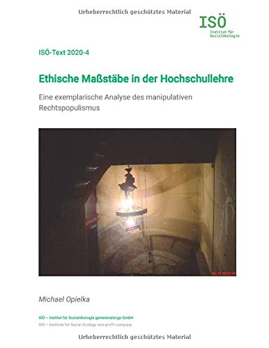 Ethische Ma?ƒst?ñbe in der Hochschullehre: Eine exemplarische Analyse des manipulativen Rechtspopulismus (German Edition)