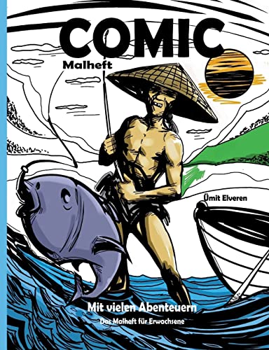 Comic-Malheft: ?mit Comics (German Edition)