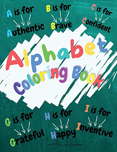 Alphabet Coloring Book: Amazing Abc Coloring Book For Kids Fun With Letters Abc Coloring Book