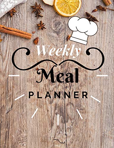 Amazing Planner & Organizer for Cooking & Shopping - Large size 8,5 x 11"