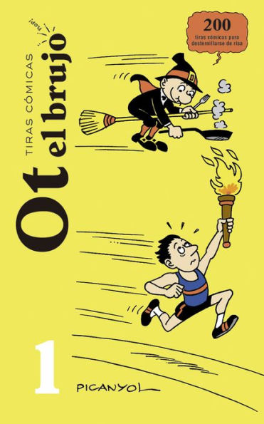 Tiras cómicas - Ot el brujo 1: Cómic humor para niños 5-8 años. Historietas infantiles mudas - Incluye truco de magia y manualidad