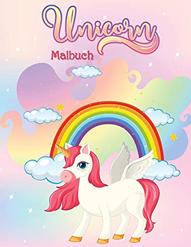 Einh??Rner Malbuch: Aktivit??AEtsbuch F??R Kinder (German Edition)