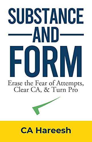 Substance And Form: Erase The Fear Of Attempts, Clear Ca, & Turn Pro