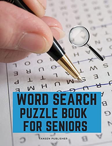 Wordsearch Puzzle Book For Seniors