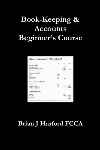 Book-Keeping & Accounts Beginner’S Course