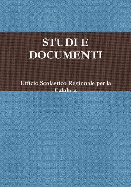 Studi E Documenti (Italian Edition)