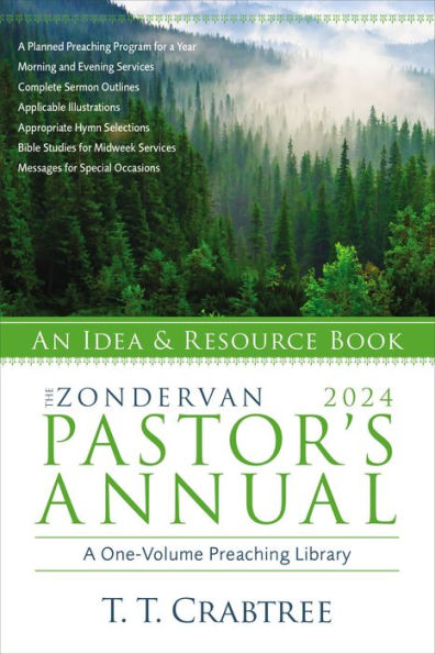 The Zondervan 2024 Pastor'S Annual: An Idea And Resource Book