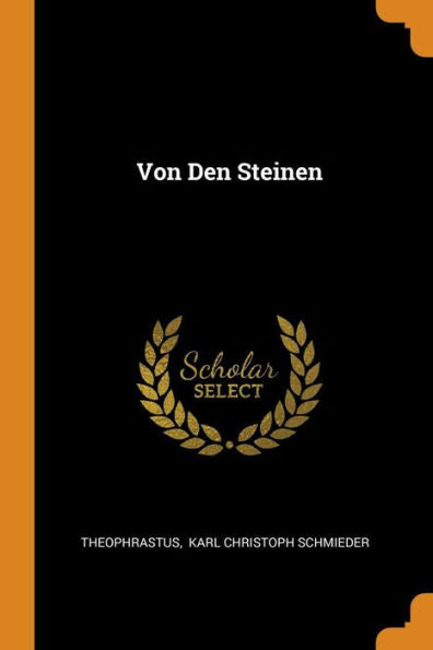 Von Den Steinen - 9780353578449