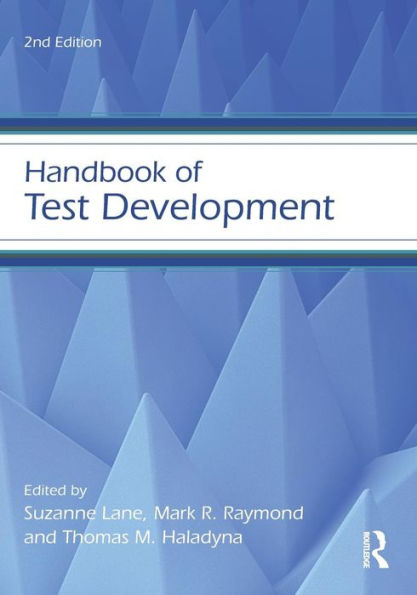 Handbook Of Test Development (Educational Psychology Handbook) - 9780415626026