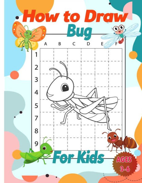 How To Draw Bug Activity Book For Kids: Animal Activity Book For Kids