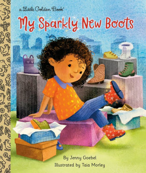 My Sparkly New Boots (Little Golden Book)