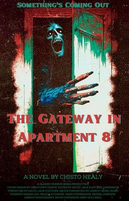 La puerta de entrada en el apartamento 8