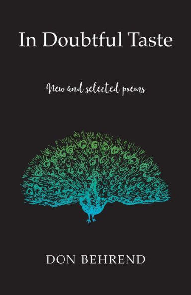 In Doubtful Taste: New And Selected Poems