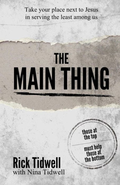 The Main Thing: Those At The Top Must Help Those At The Bottom