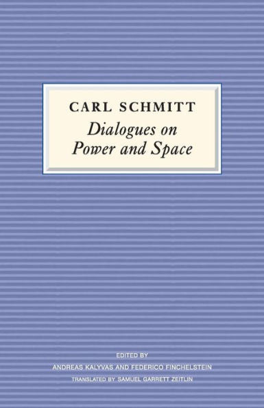 Dialogues On Power And Space - 9780745688695