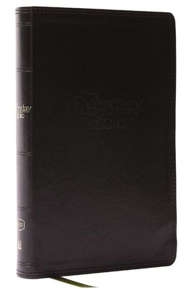 Kjv, The Everyday Bible, Leathersoft, Black, Red Letter, Comfort Print: 365 Daily Readings Through The Whole Bible