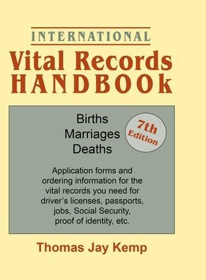 International Vital Records Handbook. 7Th Edition