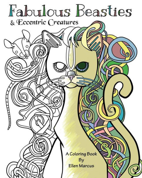 Fabulous Beasties: Eccentric Creatures Coloring Book