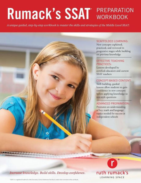 Rumack's Ssat Preparation Workbook: Study Guide And Practice Questions To Master The Middle Level Ssat